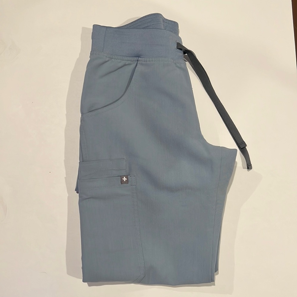 FIGS Cargo Scrub Pants DUSTY BLUE XXS